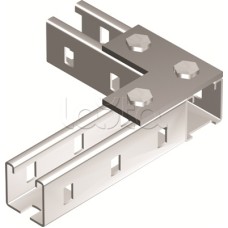 Пластина соединительная L-обр., длина 90х90 мм, 3отв., горячеоцинкованная DKC BMD1021HDZ