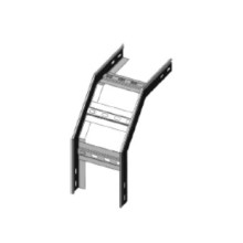 Угол вертикальный внешний 90° 600х80 (1,2) для лестничного лотка ПожТехКабель (651-317)