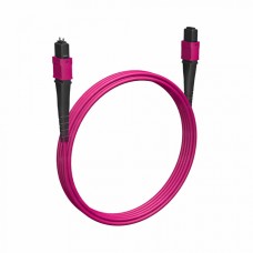 Кабельная сборка MPO(F) -MPO(M)-8 волокон 50/125 OM4, 5 m Cabeus (FOP-50-OM4-8-MPO(F)-8-MPO(M)-B-5m)