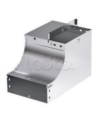 Угол CSSD 90 вертикальный внутр. переходник прав. осн. 150 DKC в Балашихе Аксессуары для кабель-канала Pintop.ru