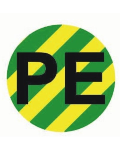 Наклейка PE d=20мм EKF PROxima (an-2-07-1) в Балашихе Аксессуары для стоек и шкафов Pintop.ru