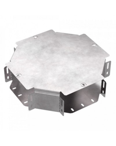 Х-образный ответвитель с крышкой Стандарт 200х100 Промрукав (PR16.0464) в Балашихе Аксессуары для лотков Pintop.ru