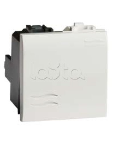 Выключатель типа кнопка, белый, 2мод. DKC 76022B в Балашихе Аксессуары для стоек и шкафов Pintop.ru