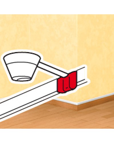 Ответвление Т-образное для мини-канала 40х16 LEGRAND 033329 в Балашихе Аксессуары для кабель-канала Pintop.ru