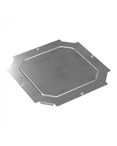 Крышка ответвителя Х-образного Стандарт INOX (AISI 304) 400 Промрукав (PR16.3198) в Балашихе Аксессуары для лотков Pintop.ru