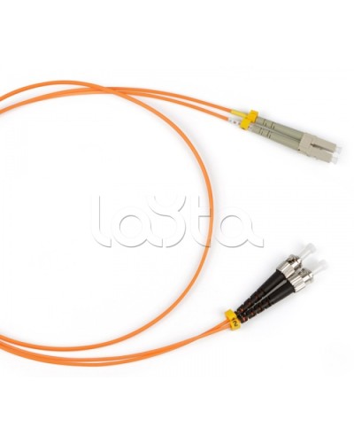 Патч-корд оптический LANMASTER LAN-ST-LC/OM2-10 в Балашихе Патч-корды и пигтейлы Pintop.ru