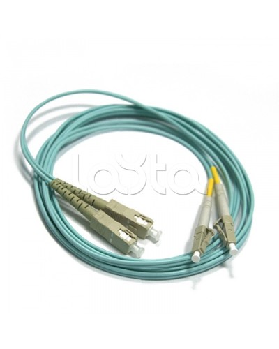 Патч-корд оптический LANMASTER LAN-SC-FC/OM3-20 в Балашихе Патч-корды и пигтейлы Pintop.ru