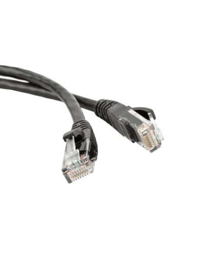 Патч-корд RJ45 - RJ45, 4 пары, UTP, категория 5е, 7 м, черный, LSZH LANMASTER LAN-PC45/U5E-7.0-BK в Балашихе Патч-корды и пигтейлы Pintop.ru