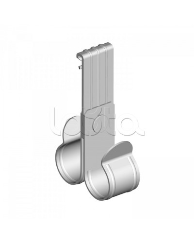 Зажим балочный вертикальный 1-5 мм под трубу 32 мм двойной Промрукав (PR08.5872) в Балашихе Аксессуары для лотков Pintop.ru