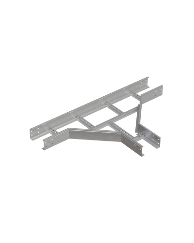 Т-отвод лестничный 100х500х1,5 мм HD N КМ-профиль (LTD100-500-1.5 HD N) в Балашихе Аксессуары для лотков Pintop.ru