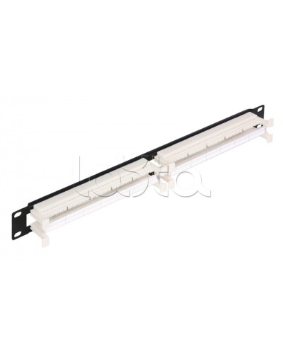 Патч-панель 1U 100 пар NIKOMAX (NMC-RB110-100) в Балашихе Кроссовое оборудование тип 110 Pintop.ru