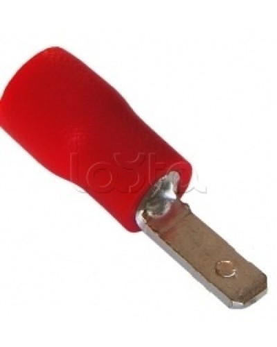 Клемма плоская изолированная 0.5-1.5 мм² (КПИ штекер - 2.8мм) (100шт/уп) REXANT 08-0311 в Балашихе Клеммные колодки Pintop.ru