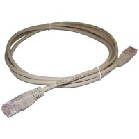 Патч-корд RJ45 - RJ45, 4 пары, UTP, категория 5е, 1.5 м, желтый TWT TWT-45-45-1.5-YL