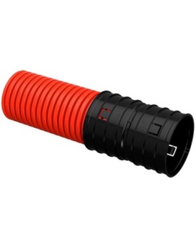 ELASTA Труба гофр. двустенная жесткая ПНД d=200мм (6м) IEK (EA-TG13-2-1-2-200-006-K04) в Балашихе Труба гофрированная Pintop.ru