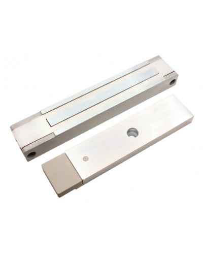 Электромагнитный замок с датчиком состояния двери ALeko ALM-400P (12В серый) в Балашихе Электромагнитные замки Pintop.ru