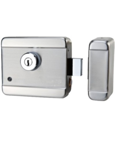 Замок моторного типа электромеханический накладной универсальный AccordTec AT-EL201A в Балашихе Электромеханические замки Pintop.ru