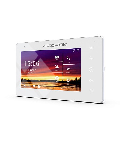 Видеодомофон 7 AccordTec AT-VD 710W K EXEL в Балашихе Домофония Pintop.ru
