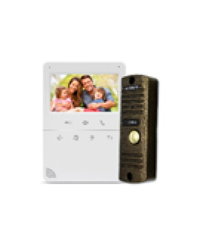 AccordTec Комплект домофонии AT-home4 WH-BZ в Балашихе Комплекты домофонов Pintop.ru