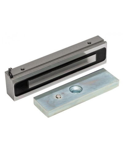 Электромагнитный замок AccordTec ML-200K-3 Premium Grey с уголком в Балашихе Электромагнитные замки Pintop.ru