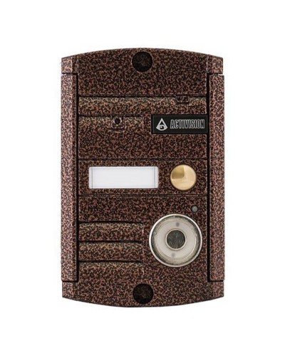 Видеопанель вызывная накладная цветная на 1 абонента с TM-считывателем Activision AVP-451 TM (PAL, медь) в Балашихе Вызывные видеопанели малоабонентные Pintop.ru