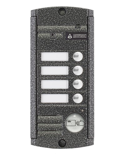 Видеопанель вызывная накладная цветная на 4 абонента с Proxy-считывателем Activision AVP-454 Proxy (PAL, антик) в Балашихе Вызывные видеопанели малоабонентные Pintop.ru