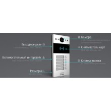 Малоабонентская ВП Akuvox R20BX3_IW