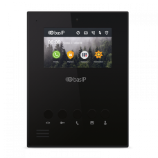 Видеодомофон BAS-IP AU-04LAF BLACK