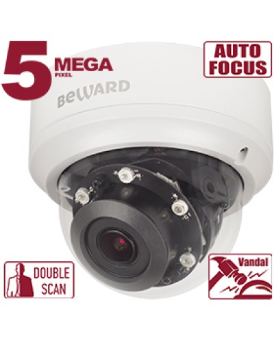 IP-камера видеонаблюдения антивандальная купольная Beward BD4780DVZ в Балашихе IP-камеры Pintop.ru