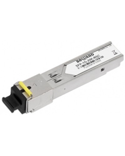 парный низковольтный оптический одномодовый одноволоконный приёмопередатчик форм-фактора SFP Beward SFP-1G-20K-BSC в Балашихе Системы видеонаблюдения Pintop.ru