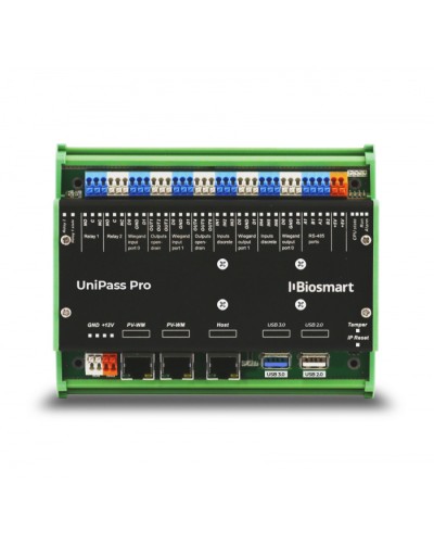 Контроллер управления доступом в бесконтактных СКУД и системах учета рабочего времени по венам ладони и RFID-картамBioSmart UniPass Pro в Балашихе Контроллеры Pintop.ru
