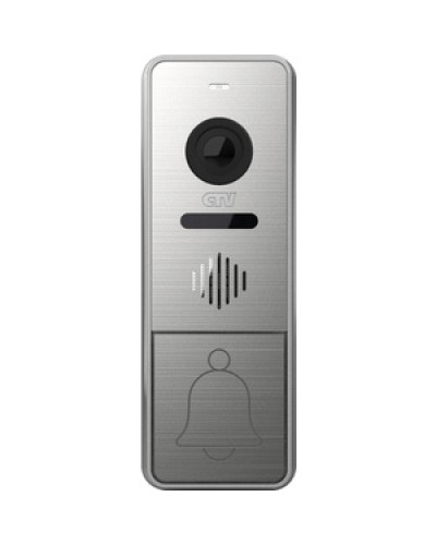 Вызывная панель CTV-D4005 (серебро) в Балашихе Вызывные видеопанели малоабонентные Pintop.ru