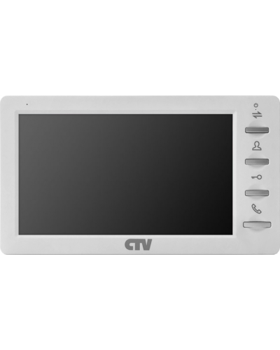 Монитор видеодомофона CTV-M1701 Plus (белый) в Балашихе Абонентские IP устройства Pintop.ru