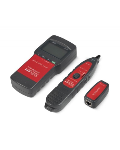 Тестер для витой пары c LCD дисплеем и тон-генератором Cabeus (CT-LCD-RJ45-SCAN) в Балашихе Тестеры для систем видеонаблюдения Pintop.ru