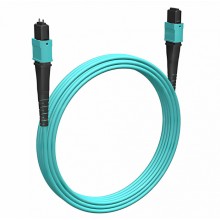 Кабельная сборка MPO(F) -MPO(M)-8 волокон 50/125 OM3, 2 m Cabeus (FOP-50-OM3-8-MPO(F)-8-MPO(M)-B-2m)