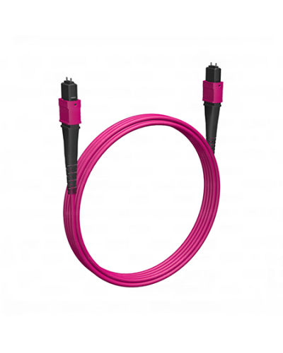 Кабельная сборка MPO(M) -MPO(M)-12 волокон 50/125 OM4, 2 m Cabeus (FOP-50-OM4-12-MPO(m)-12-MPO(m)-B-2m) в Балашихе Кабельные сборки (оптические) Pintop.ru