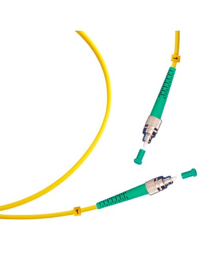 Шнур оптический simplex FC/APC-FC/APC 9/125 sm 20м LSZH Cabeus FOP(s)-9-FC/APC-FC/APC-20m в Балашихе Патч-корды оптические Pintop.ru