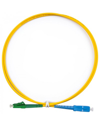 Шнур оптический simplex LC/APC-SC/UPC 9/125 sm 15м LSZH Cabeus FOP(s)-9-LC/APC-SC/UPC-15m в Балашихе Патч-корды оптические Pintop.ru