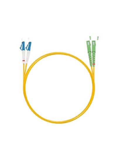 Шнур оптический simplex SC/APC-LC/UPC 9/125 sm 2м LSZH Cabeus FOP(s)-9-SC/APC-LC/UPC-2m в Балашихе Патч-корды оптические Pintop.ru