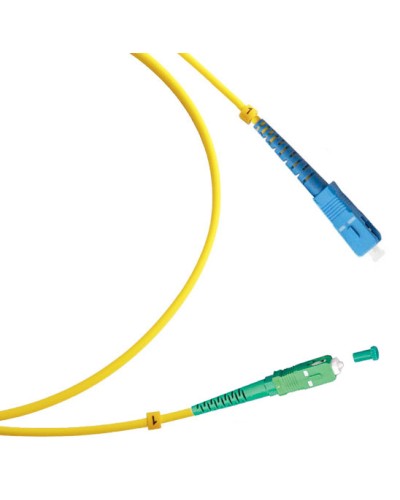 Шнур оптический Cabeus FOP(s)-9-SC/APC-SC/UPC-1m в Балашихе Патч-корды оптические Pintop.ru