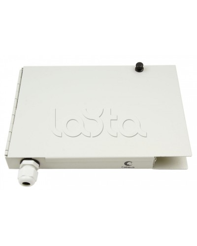 Бокс оптический настенный 19 на 8 SC/LC портов Cabeus JJT-8-SC в Балашихе Кросс оптический Pintop.ru