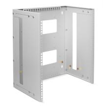 Кронштейн настенный 19" 12U, цвет серый Cabeus NC-12U