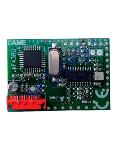 Плата радиоприемника встраиваемая Came 001AF43RU в Балашихе Устройства радиоуправления для шлагбаумов и автоматики Pintop.ru
