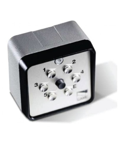 Клавиатура кодонаборная 7-кнопочная, накладная, радиоканальная Came 001S9000 в Балашихе Запчасти для шлагбаумов и автоматики Pintop.ru