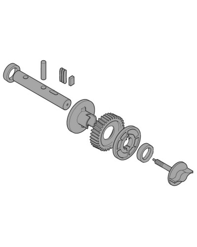 Выходной вал BX-P Came 119RIBX028 в Балашихе Запчасти для шлагбаумов и автоматики Pintop.ru