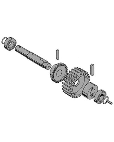 Вал в сборе C-BY Came 119RIC031 в Балашихе Запчасти для шлагбаумов и автоматики Pintop.ru