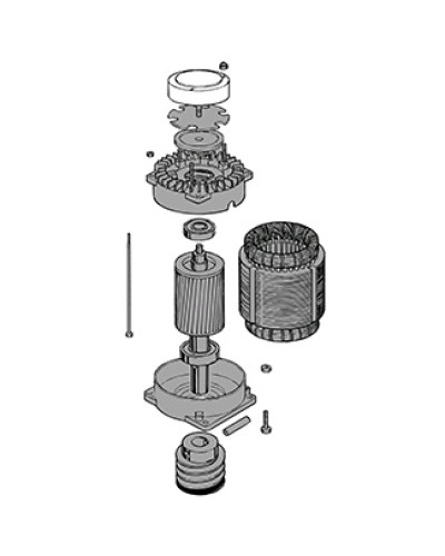 Электродвигатель C-BY Came 119RIC036 в Балашихе Запчасти для шлагбаумов и автоматики Pintop.ru