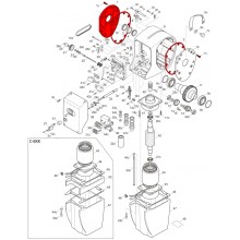 Правая крышка редуктора C-BX Came 119RICX026