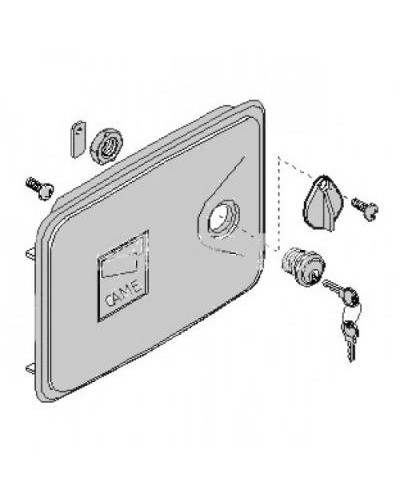 Дверца замка разблокировки FERNI Came 119RID136 в Балашихе Запчасти для шлагбаумов и автоматики Pintop.ru