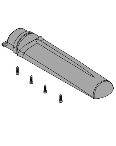 Крышка кожуха винта АХ5024, АХ71230 Came 119RID310 в Балашихе Запчасти для шлагбаумов и автоматики Pintop.ru