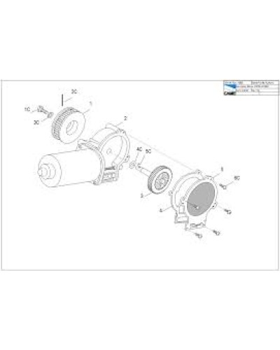 Кнопка программатора Came 119RIP120 в Балашихе Запчасти для шлагбаумов и автоматики Pintop.ru